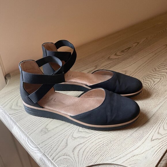 Naturalizer SOUL Intro Flat in Black - Picture 1 of 5